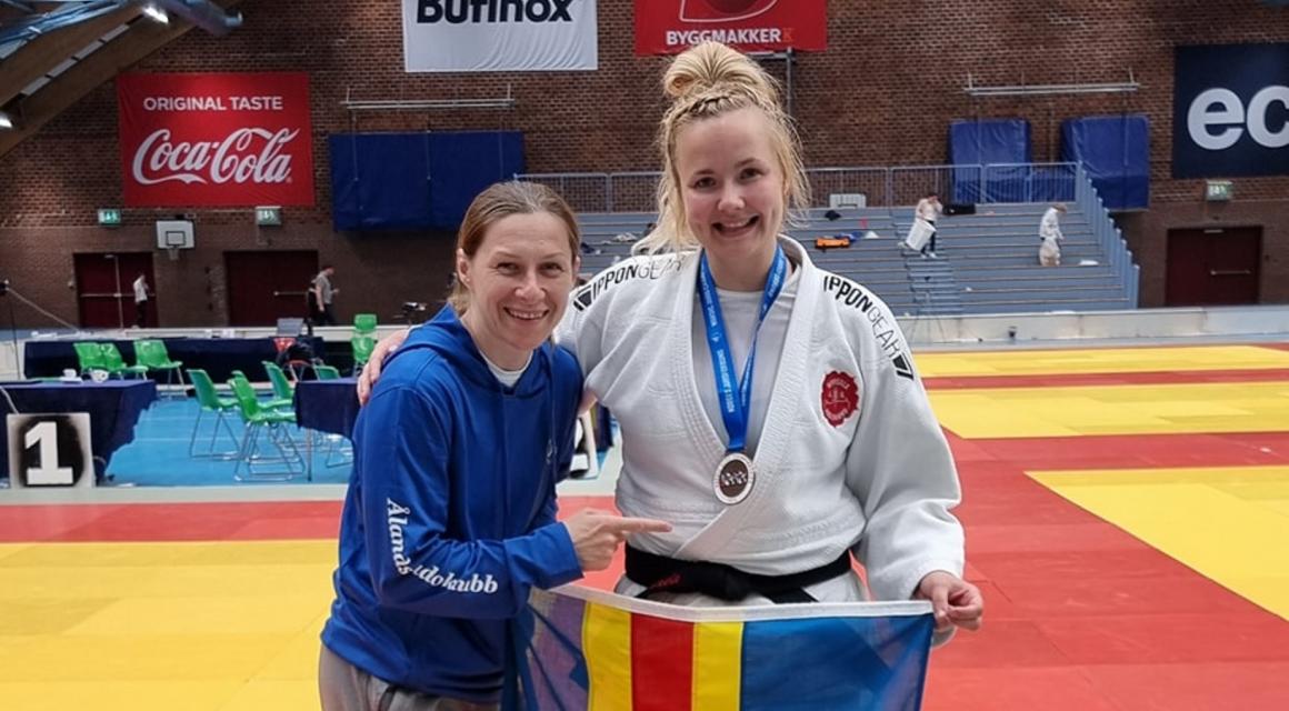 Tv guld och tv brons p judo NM lands Radio Tv Ab